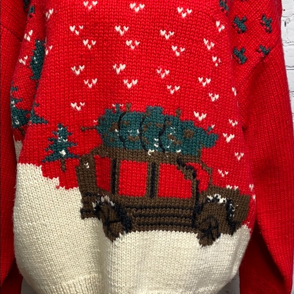 G.H. Bass & co holiday sweater L - Picture 4 of 8